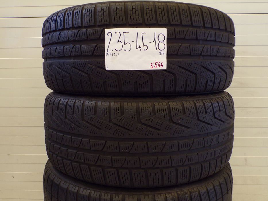 2szt opony zimowe pirelli winter sottozero 240 serie 235 45 18 94v no