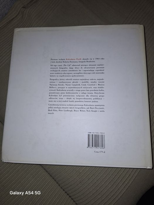 Kalendzarz Pirelli 40 lat [uszkodzona okładka]