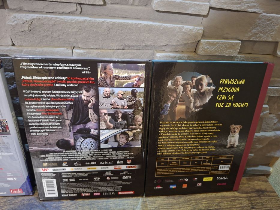Filmy DVD – zestaw różnych tytułów