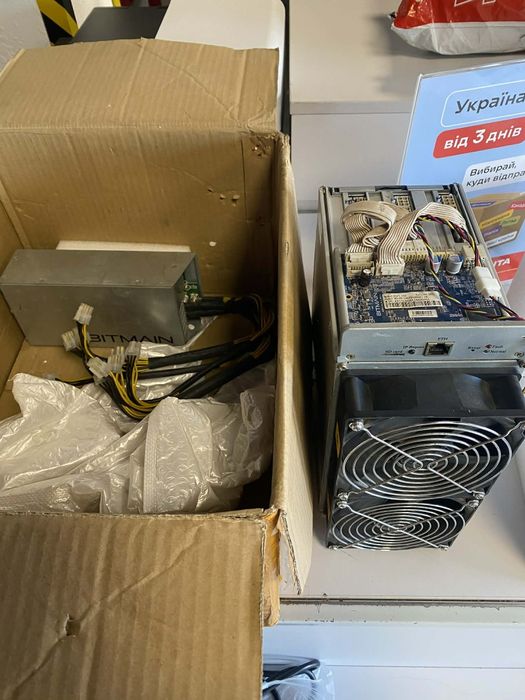 Asic Antminer Z11 135 KSol/s, Ідеальний стан для Equihash