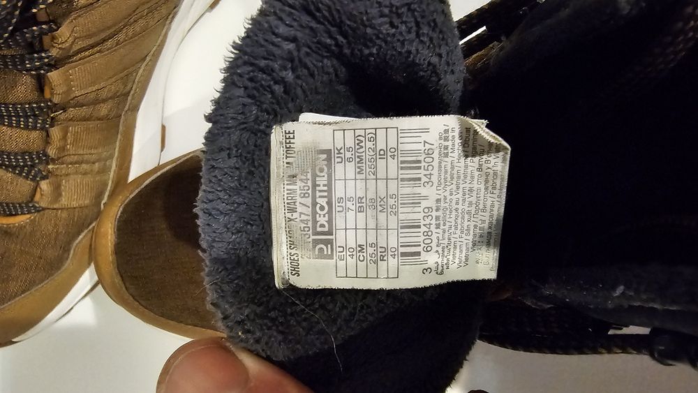 Buty  trekingowe decathlon r.40
