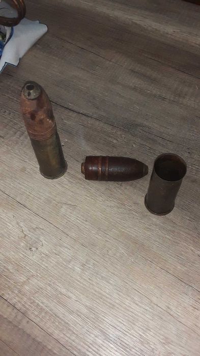 Duas balas da primeira guerra mundial