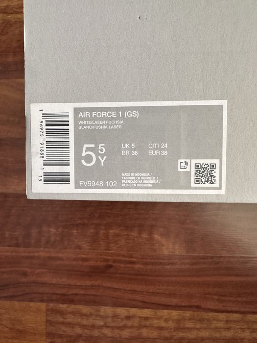 Nike Air Force 1 – Nowe, Oryginalne Sneakersy, Faktura | Sklep | r. 38