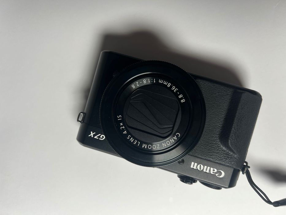 Aparat cyfrowy Canon PowerShot  G7X mark II czarny kompaktowy