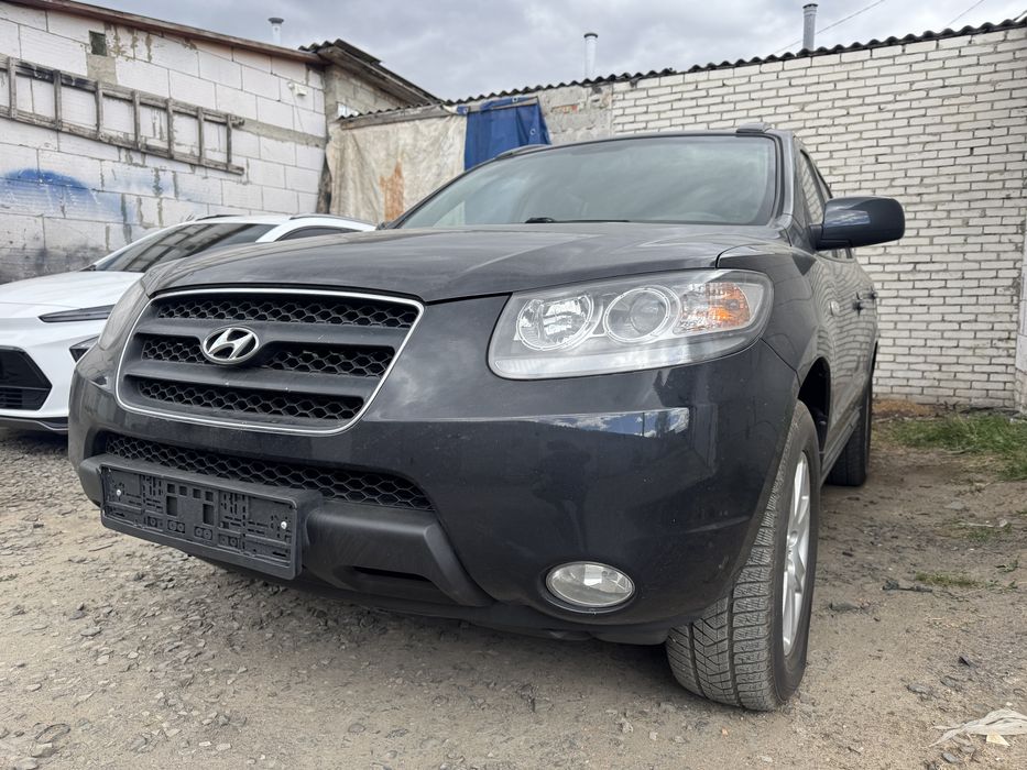 Бампер hyundai santa fe
