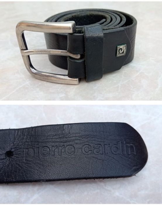Мужской кожаный пояс Pierre Cardin, original
