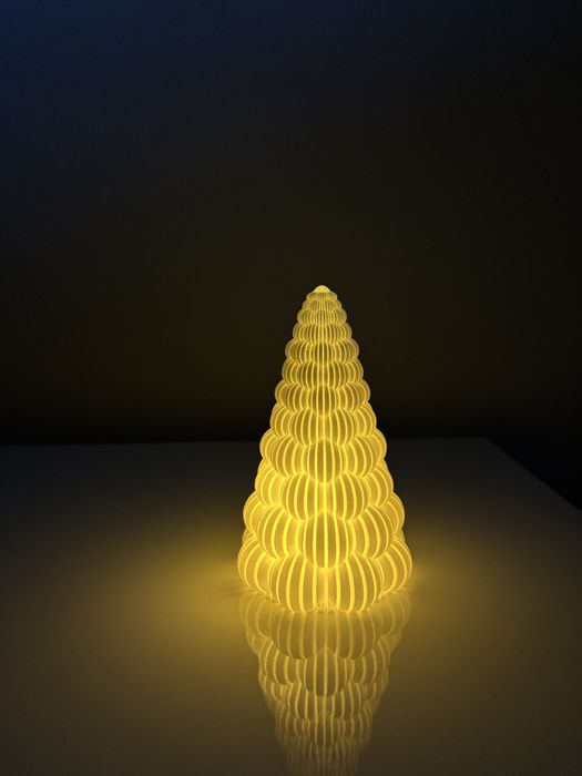 Arvore de natal iluminada