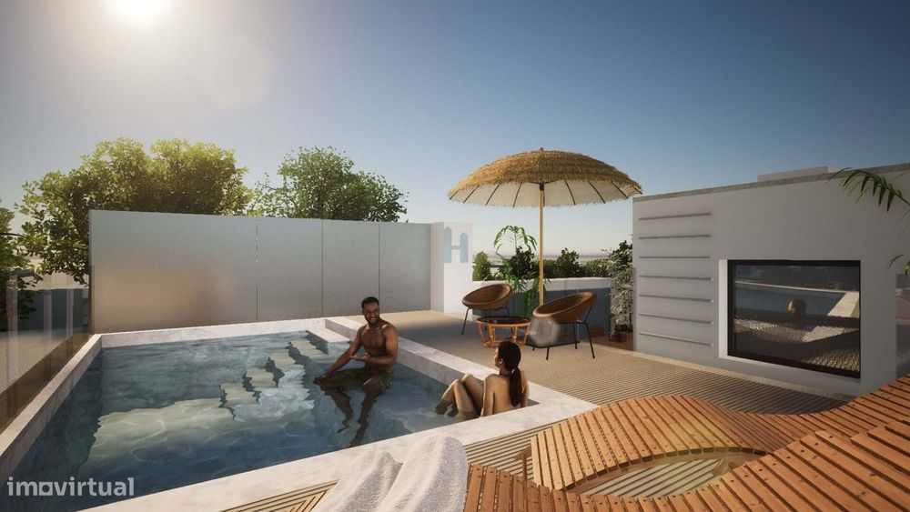 Moradia T3 c/ Piscina e Jardim
