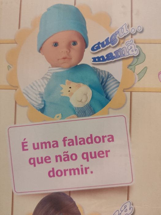 Boneca Nina Palavrinha (Nova)