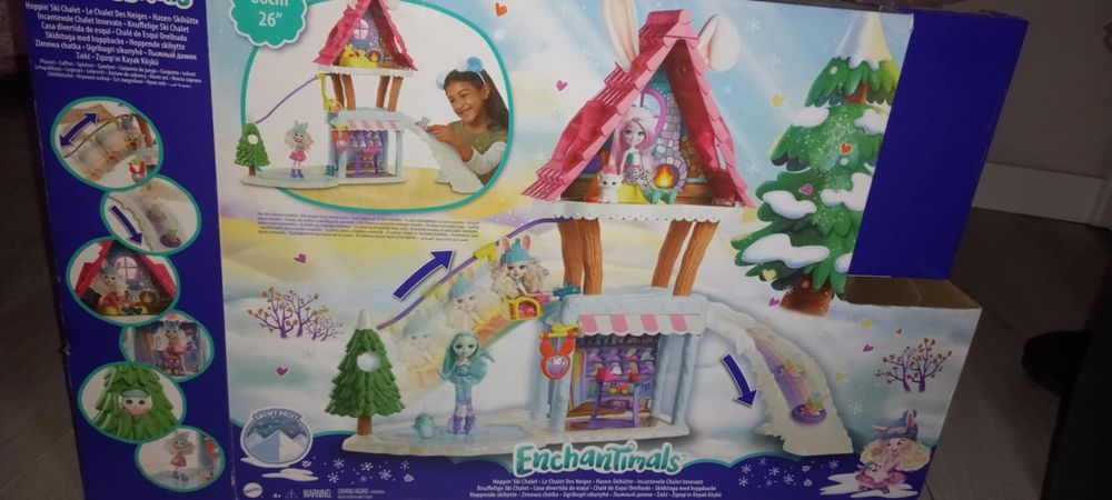 Domek Enchantimals z akcesoriami