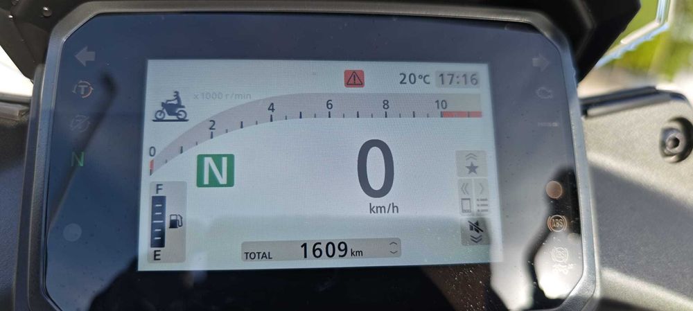 Honda Transalp SP 2025 1600km c/ extensão de garantia HondaPLUS