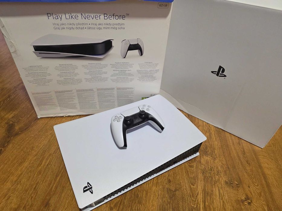 PlayStation 5 PS5 825GB + DualSense | Ідеал | Повний комплект