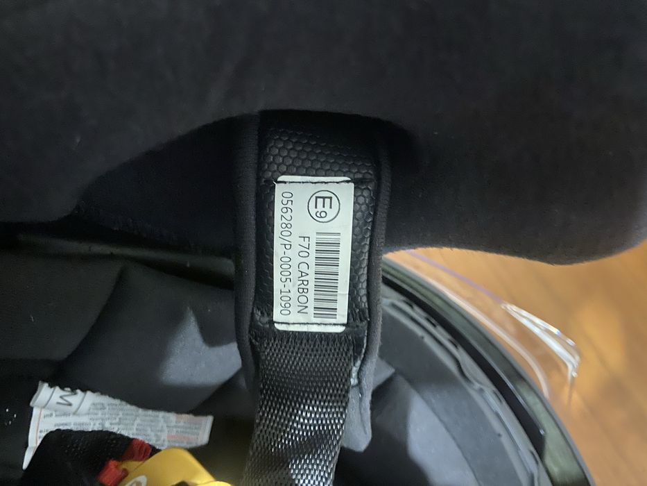 Capacete HJC F70 Carbon – Como Novo