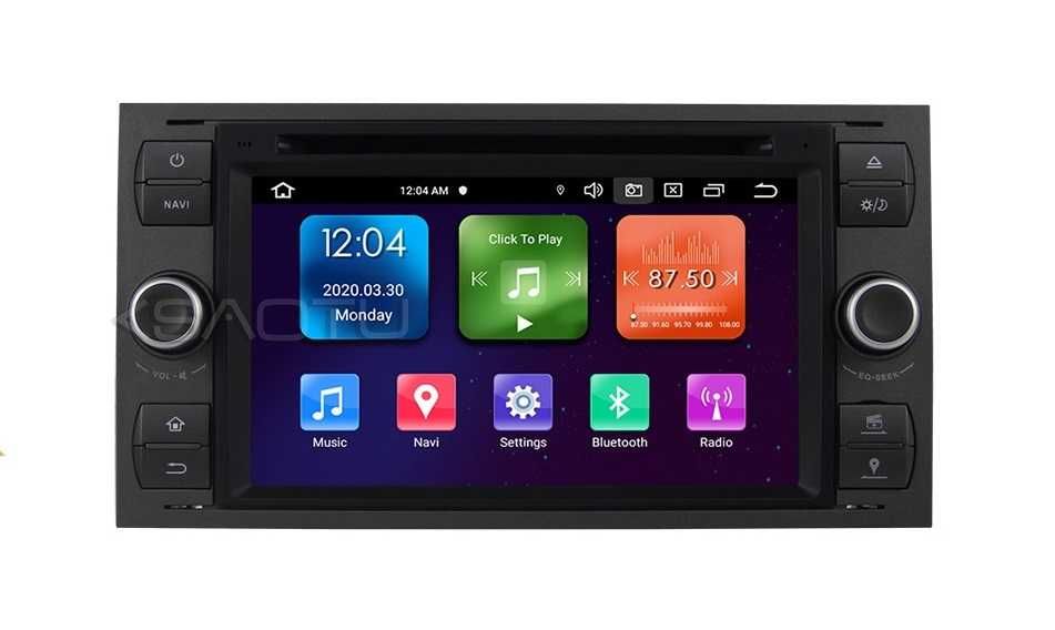 Radio FM RDS DAB+ GPS WiFi DVD USB Android CarPlay Ford Mondeo Focus