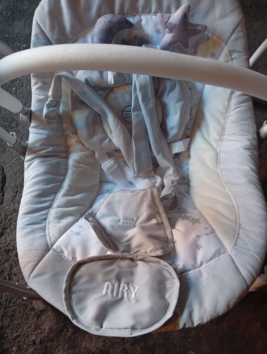 Детская электрокачеля NIRY / шезлонг для новорождённого