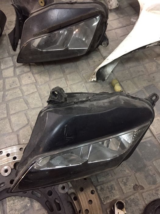 peças cbr 600rr cbr600rr material que sobrou de reparação que fiz em 2