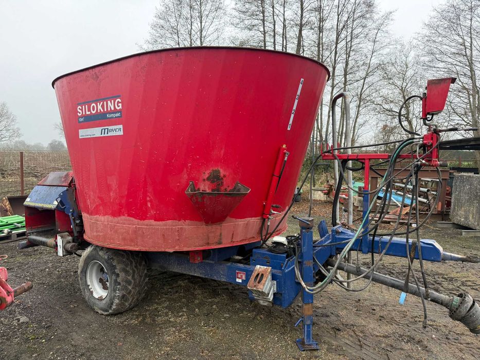 Wóz paszowy 10m3 paszowóz siloking