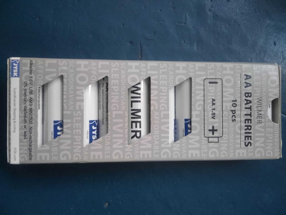 Wilmer Alkaline,АА пальчиковые батарейки,10шт.уп.