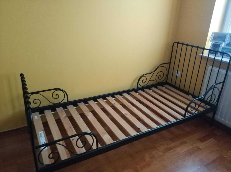 Łóżko IKEA MINNEN+drabinka