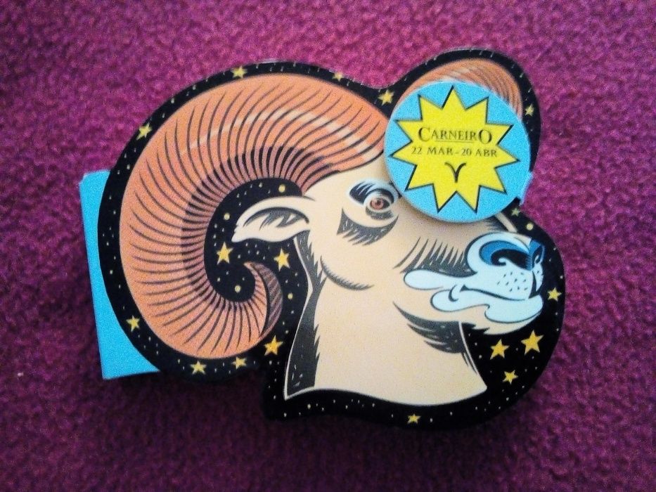 Astrologia | livro com íman: signo de carneiro
