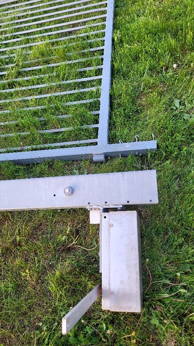 Bardzo duża szwedzka brama 5m + furtka. 2,45m wysokości, Transport