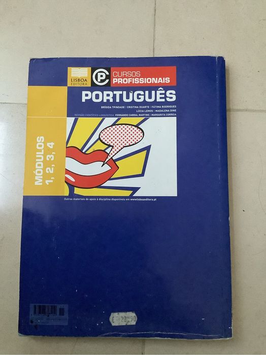 Português - Ensino Profissional Módulos 1,2,3,4