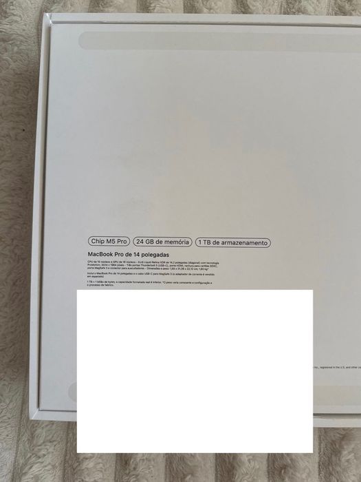 Macbook Pro M5 Pro (NOVO)