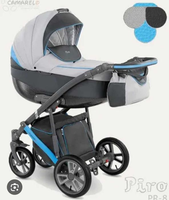 Wózek camarelo 3w1
