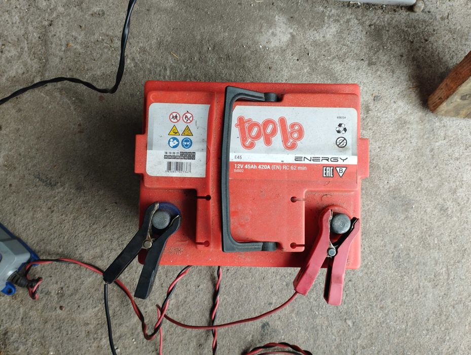 Akumulator Topla 12V 45ah 420A do pastucha