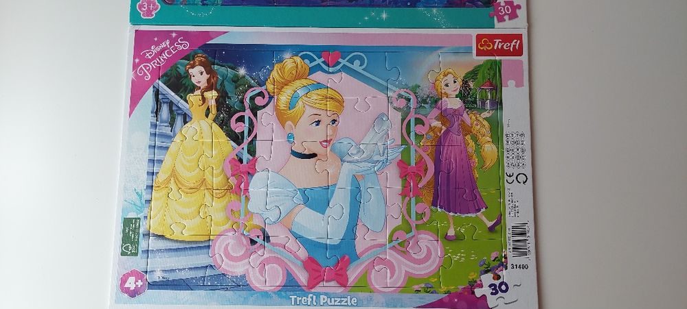 Puzzle 2 opakowania Disney Ariel Ksiezniczki