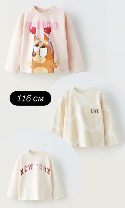 Реглан Zara, лонгслів Zara , кофтинка Zara  116 см