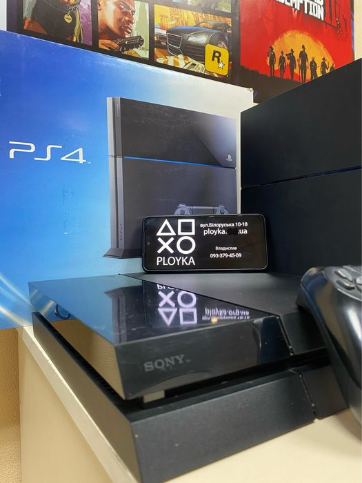 Магазин! PlayStation 4 FAT +100 ігор