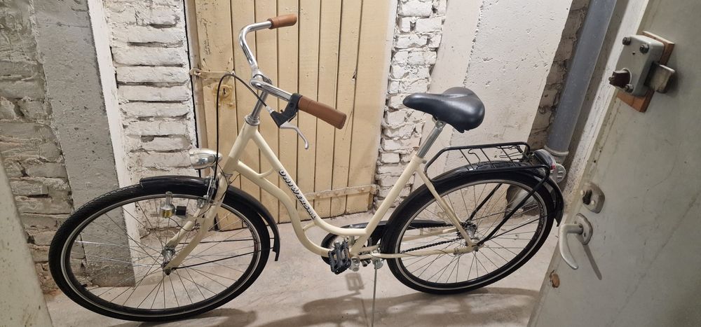 Rower retro, holenderka, damka, Uniwersal