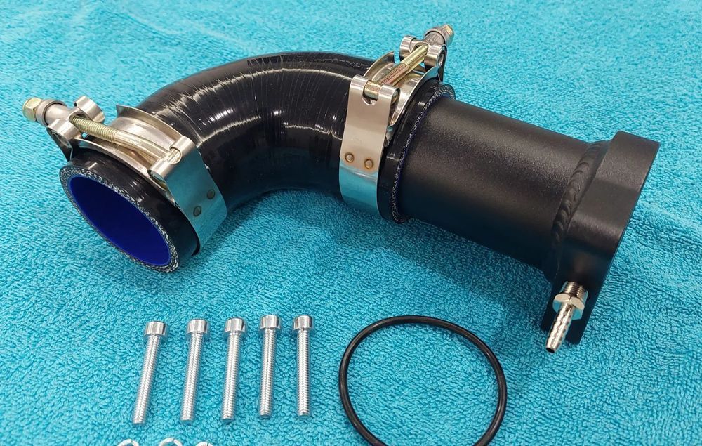 63mm - Kit Anulação EGR VW Passat B5.5 Audi A4 B6 PD 130cv - Preto