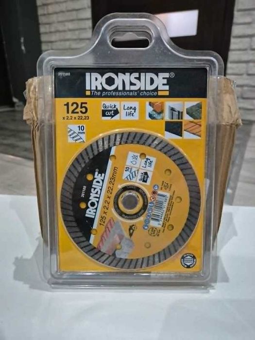 Tarcza diamentowa Ironside 125mm do betonu, kostki, ceramiki