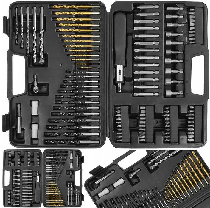 Zestaw Wierteł Bitów Nasadek Torx Imbus 110ele