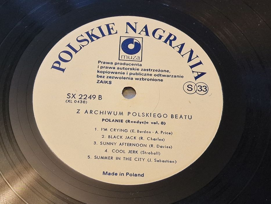 Winyl Z archiwum polskiego beatu vol. 8 POLANIE