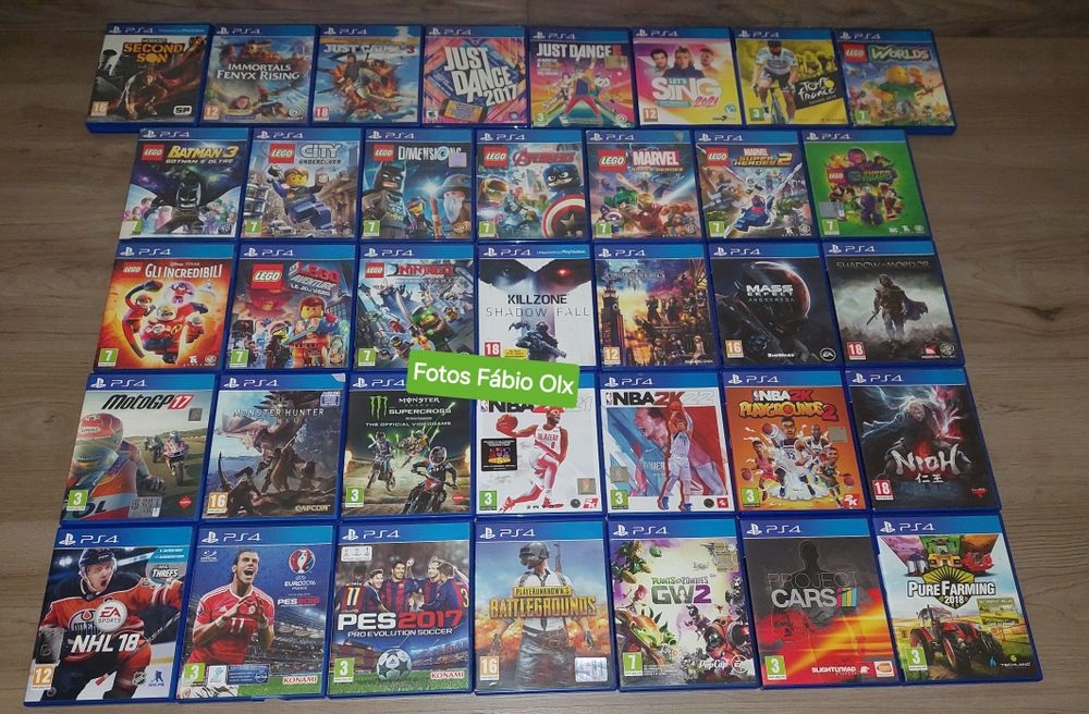 Jogos Ps4 Originais Novos & Usados Ler Anúncio  ( Desde 10€)