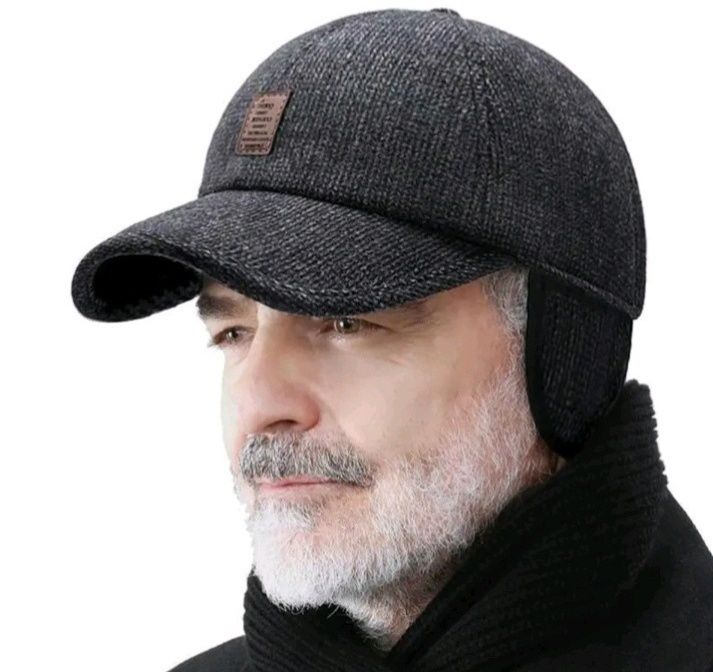 Шапка на весну -  осінь захист вух від холоду