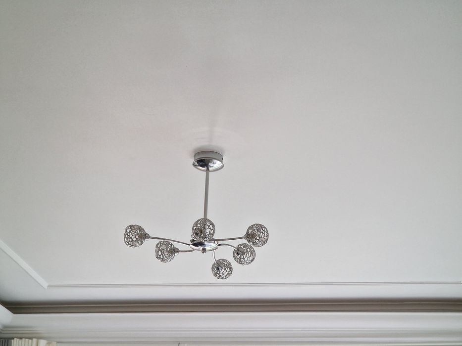 Conjunto candeeiros teto (sala jantar + sala estar)