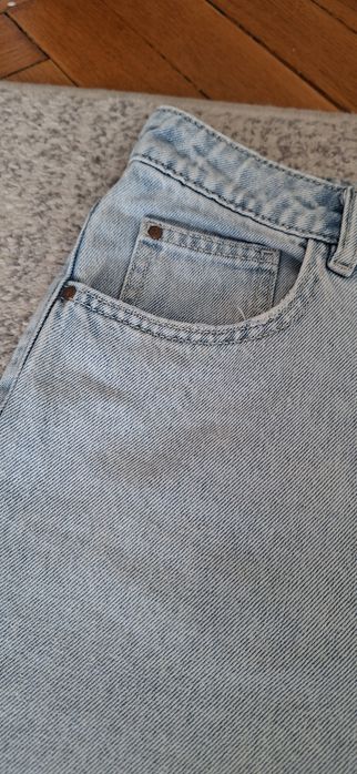 Jeansy błękitne Denim Sinsay r. 36 S