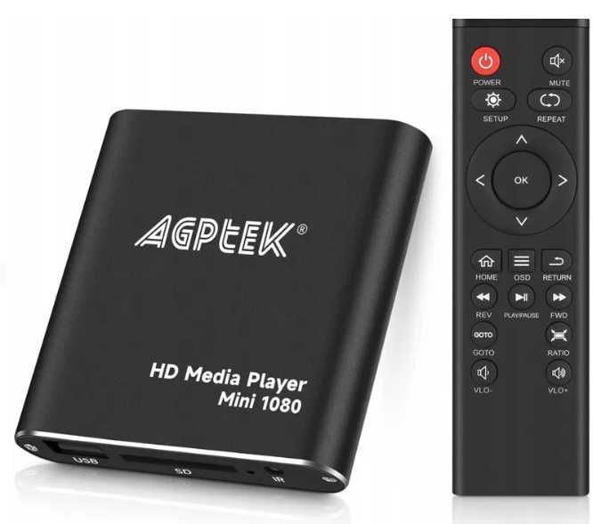 Odtwarzacz multimedialny HDMI mini 1080 FullHD ultra HDMI cyfrowy