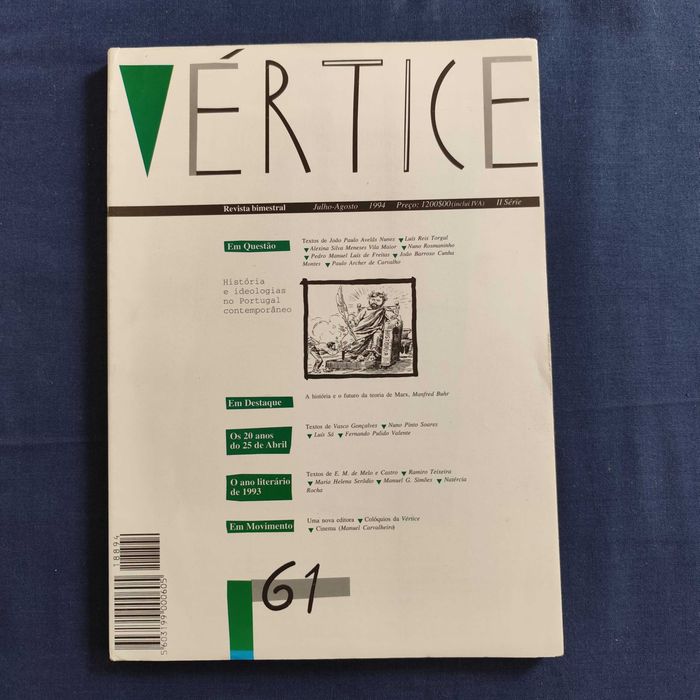 Revista Vértice 61 - Julho-Agosto 1994