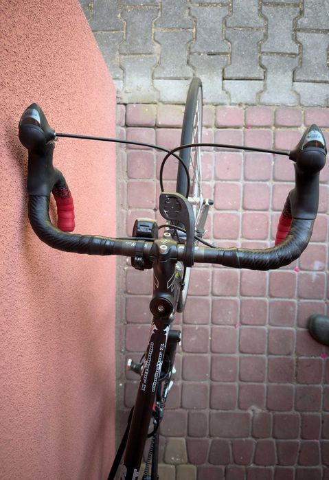 Rower szosowy Scott 54 cm Shimano Claris, karbonowy widelec + dodatki