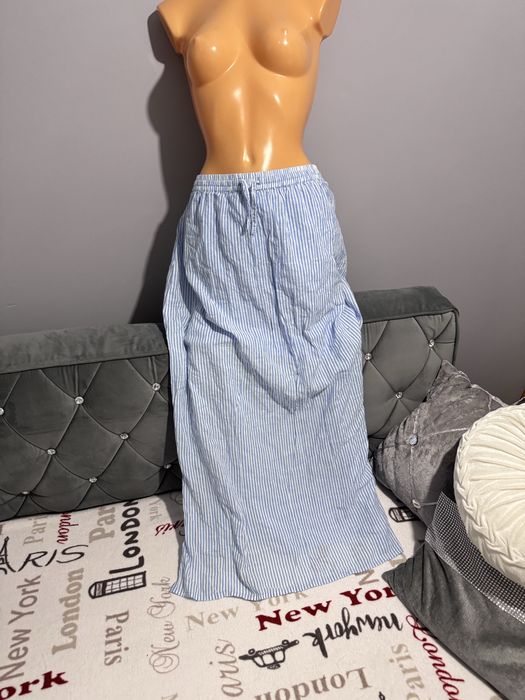 Spódnica Vero Moda L nowa w paski z rozcięciami