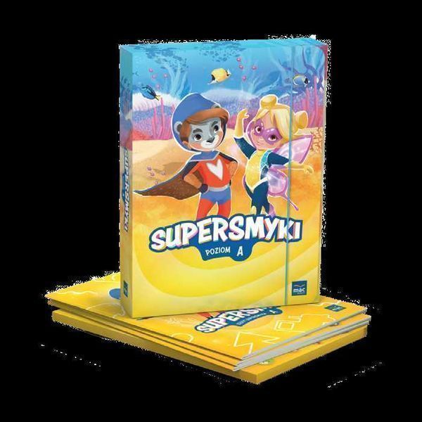 NOWY) Supersmyki Poziom A Pakiet Trzylatek MAC