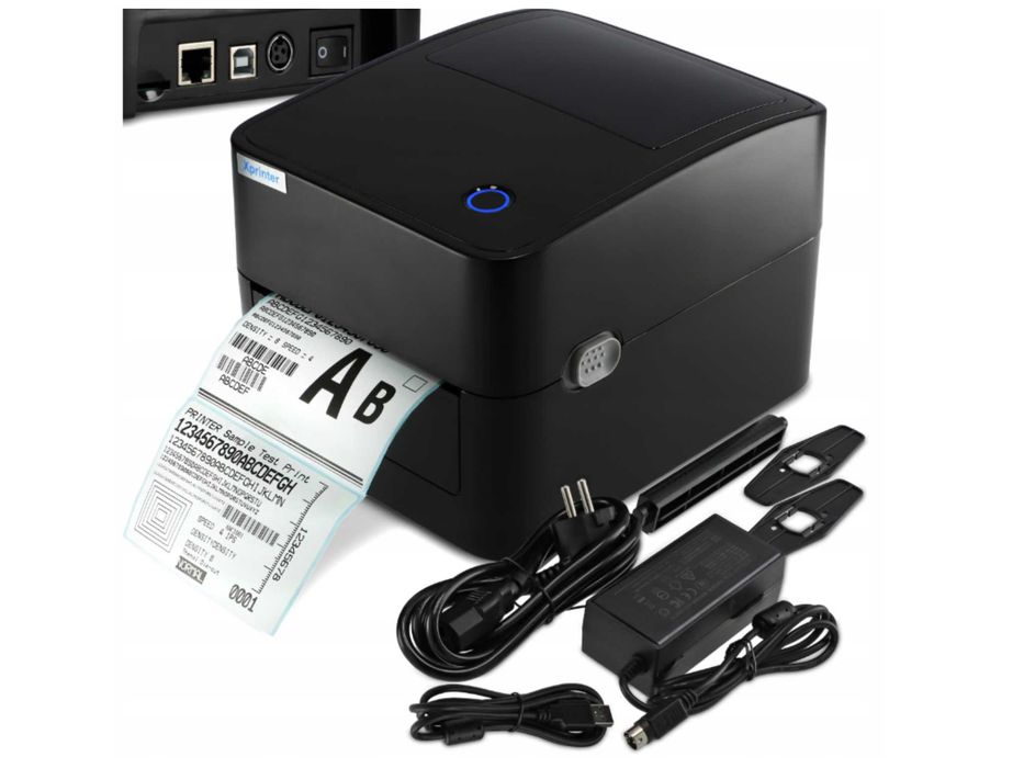 Drukarka Etykiet Kurierskich Termiczna XPRINTER XP 410B USB WYPRZEDAŻ