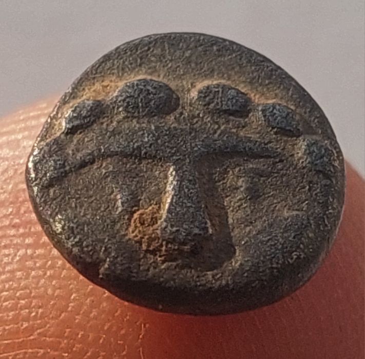 Pisidia, Selge, Obol 350-300r. p.n.e. Antyczna Grecja