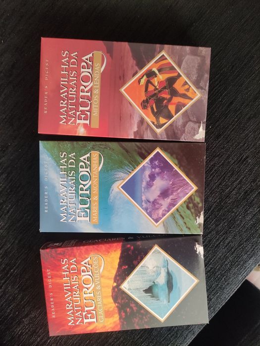 6 cassetes VHS sobre Enigmas do Desconhecido e Maravilhas naturais da