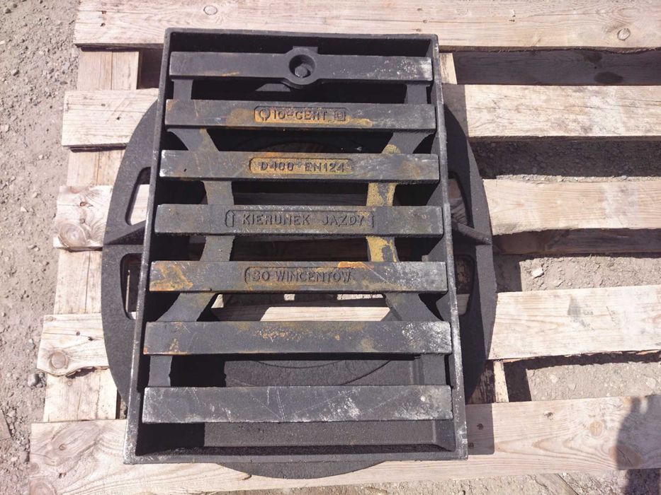 studzienka betonowa wpust uliczny rura z dnem fi 500